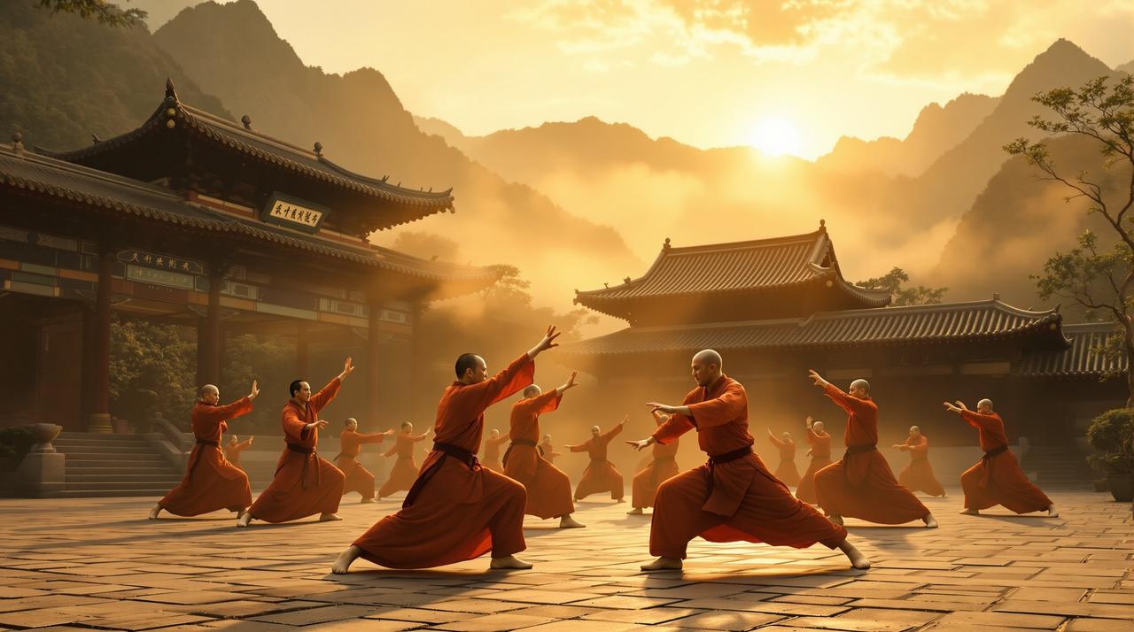功夫传奇：少林武僧一日修行全纪录，千年武学传承-极速影院热门推荐